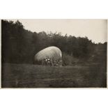 [Ballon d'observation au sol].