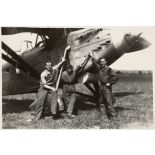 René Chavaux à droite. [légende d'origine]