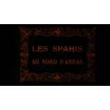 Les spahis au nord d'Arras.