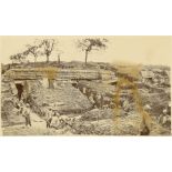 [Vue d'ensemble d'une tranchée]