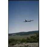 [Opération du 12e RD dans le secteur de Dominique-Luciani, appui aérien par un T6].