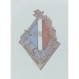 [Insigne du bataillon français de l'ONU.]