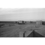 Passage d'un poste contrôle (check-point) italien.