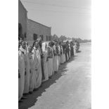Rommel visite l'oasis de Siwa, rencontre avec les autorités locales.