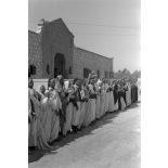 Rommel visite l'oasis de Siwa, rencontre avec les autorités locales.