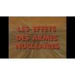 Effets des armes nucléaires.
