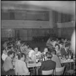 Le repas organisé par les étudiants d'Alger.