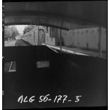 Dépassement de la draisine par le train Alger-Constantine.