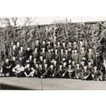 Groupe souvenir fin du peloton. Fin du séjour à Tubingen : 1er novembre 1957. En route pour Rastatt !!!! [légende d'origine]