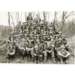 Groupe souvenir fin du peloton. Fin du séjour à Tubingen : 1er novembre 1957. En route pour Rastatt !!!! [légende d'origine]