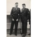 Ce dimanche, nous allons à Stuttgart. Vent terrible ! Et froid de canard !! [légende d'origine]