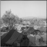 Vue d'un campement de nomades sous les murs de Tlemcen.