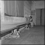 Vue d'un machine à filer.