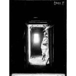 Souain. Construction d'une ambulance chirurgicale souterraine. Perspective d'un couloir de dégagement. [légende d'origine]