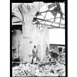 Eglise de Souain (Marne). Un aspect intérieur. [légende d'origine]