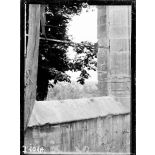 Vue sur les anciennes lignes allemandes prise de l'église de Souain. [légende d'origine]