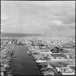 Vue aérienne de Port-Saïd.