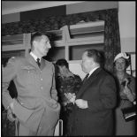 Inauguration du foyer du parachutiste, Alger.