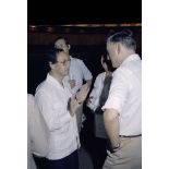 Réception à la résidence du vice-amiral Choupin. [Description en cours]