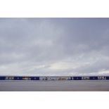 Fresque peinte par un légionnaire sur le mur de protection de la zone vie devant le PC du régiment mixte du Pacifique. [Description en cours]