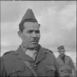 Le général Mohammed Bellounis au poste de commandement (PC).