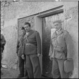 Le général Mohammed Bellounis au poste de commandement (PC).