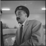 Visite de la chanteuse Dalida en Algérie.