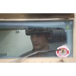 Pause pendant le transit des VAB du 2e REI.