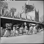 Femmes sur le marché de Bamako.