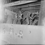 	Spectacle des scouts algériens (SMA) devant la mairie de Tebessa.
