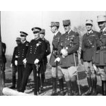 Inspection par l'amiral François Darlan de l'Ecole spéciale militaire de Saint-Cyr, repliée à Aix-en-Provence.
