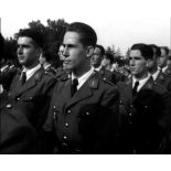 Le baptême de la promotion Maréchal Pétain à l'Ecole spéciale militaire de Saint-Cyr, repliée à Aix-en-Provence.