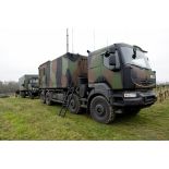 Camion Kerax PCS de conduite de tir d'une section SAMP/T Mamba lors de l'exercice Nawas 2012.