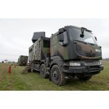 Module radar IFF (identification friend of foe) d'une section SAMP/T Mamba lors de l'exercice Nawas 2012.