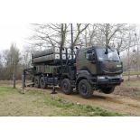 Module de lancement terrestre d'une section SAMP/T Mamba lors de l'exercice Nawas 2012.