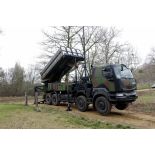 Module de lancement terrestre d'une section SAMP/T Mamba lors de l'exercice Nawas 2012.