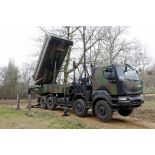 Module de lancement terrestre d'une section SAMP/T Mamba lors de l'exercice Nawas 2012.