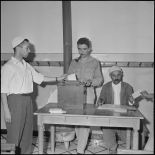 Campagne de propagande pour le référendum.