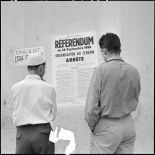 Campagne de propagande pour le référendum.
