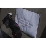 Feuille de livraison d'un hélicoptère Agusta A.109 belge à Bamako, au Mali.