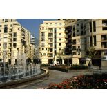 Levallois-Perret (92). Place Georges Pompidou.