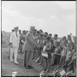 Sidi-Ghalem. Le général Pasteur et monsieur Gilly, sous-préfet d'Oran.