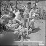 Méchoui dans la cour du cercle féminin d'Aumale.