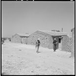 Centre de regroupement de Baudens. Maisons.