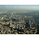 Paris 13e. Vue générale du 13e arrondissement. Quartier Italie.