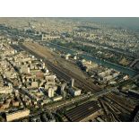 Paris 13e et Paris 12e. Réseau ferré gare d'Austerlitz.