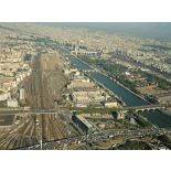 Paris 13e et Paris 12e. Réseau ferré gare d'Austerlitz.