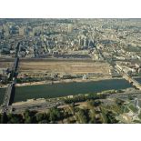 Paris 13e. Au centre, la ZAC Paris rive gauche de Seine.