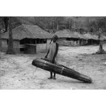 République centrafricaine, environs de Bangui, 1942. Tam-tam.