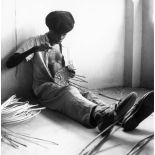 République de Côte d'Ivoire, 1970. Léproserie d'Adzopé. Travailleur lépreux.